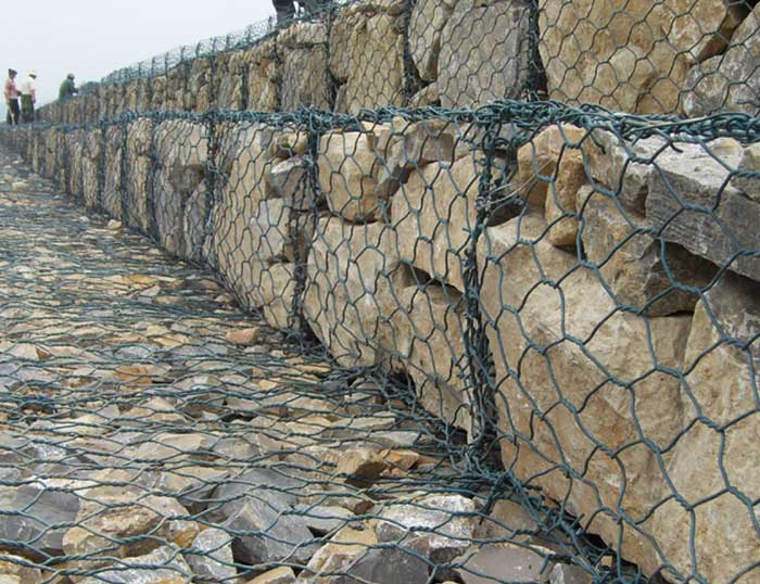 Hatszögletű Gabion Box