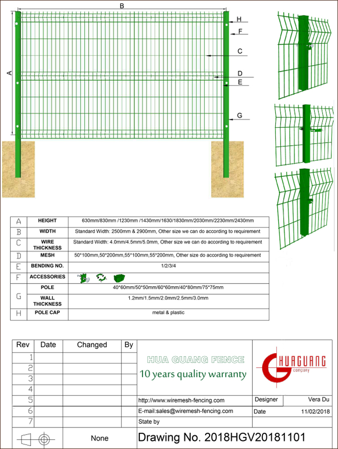 Square Post Fence